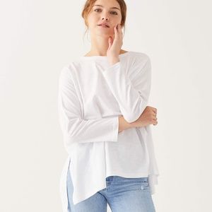 Mersea | Catalina Slub Tee | White One Size *BRAND NEW/NEVER WORN